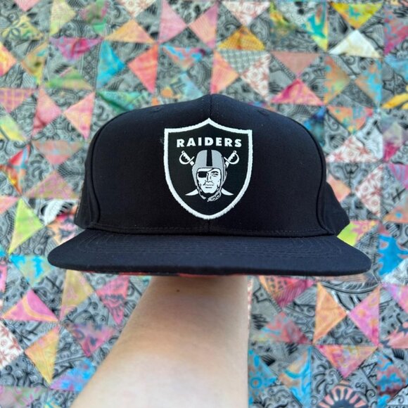 Las Vegas Raiders San Manuel Indian Bingo Casino Hat CAP Snap Back USED - Picture 3 of 7